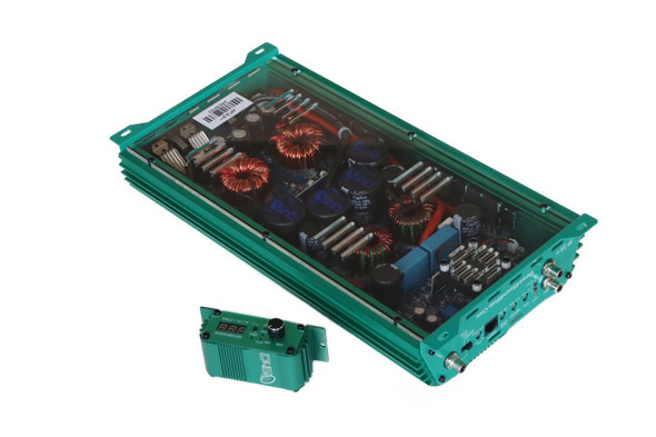 Down4Sound DOWN4SOUND JP23 V2 TEAL | 2800W RMS Monoblock Amplifier