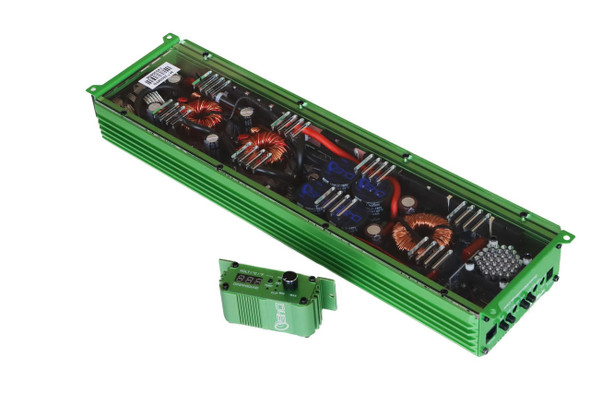 Down4Sound DOWN4SOUND MM3000KFD (MINI MAXX) - GREEN | 3000W RMS MINI FULL BRIDGE AMPLIFIER 