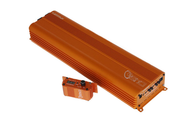 Down4Sound DOWN4SOUND MM3000KFD (MINI MAXX) - ORANGE | 3000W RMS MINI FULL BRIDGE AMPLIFIER 