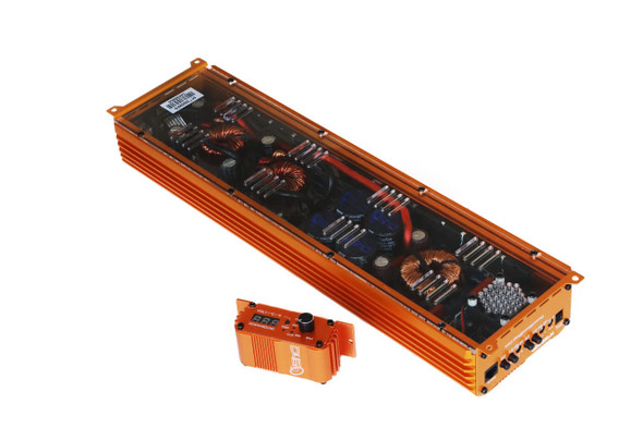 Down4Sound DOWN4SOUND MM3000KFD (MINI MAXX) - ORANGE | 3000W RMS MINI FULL BRIDGE AMPLIFIER 