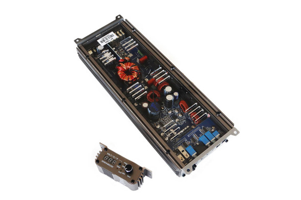  Down4Sound MM1005 (MINI MAXX) - GRAY |  1100W RMS MINI 5 CH Car Audio Amplifier 