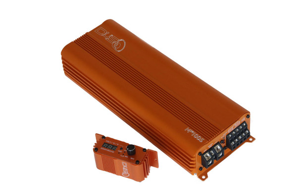  Down4Sound MM1005 (MINI MAXX) - ORANGE |  1100W RMS MINI 5 CH Car Audio Amplifier 