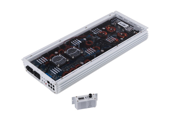 Down4Sound DOWN4SOUND EZYPWR 810  GLOSS WHITE | 4000W RMS - 10 Channel Amplifier 