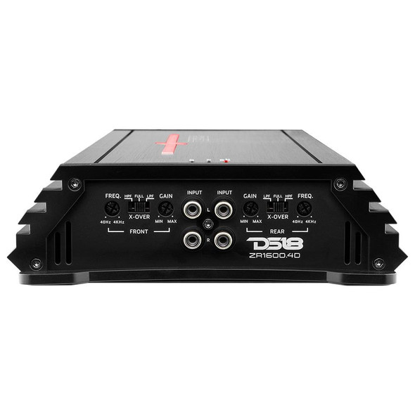 DS18 Audio ZR 4-Channel Class D Amplifier 4 x 400 Watts Rms @ 4-ohm 