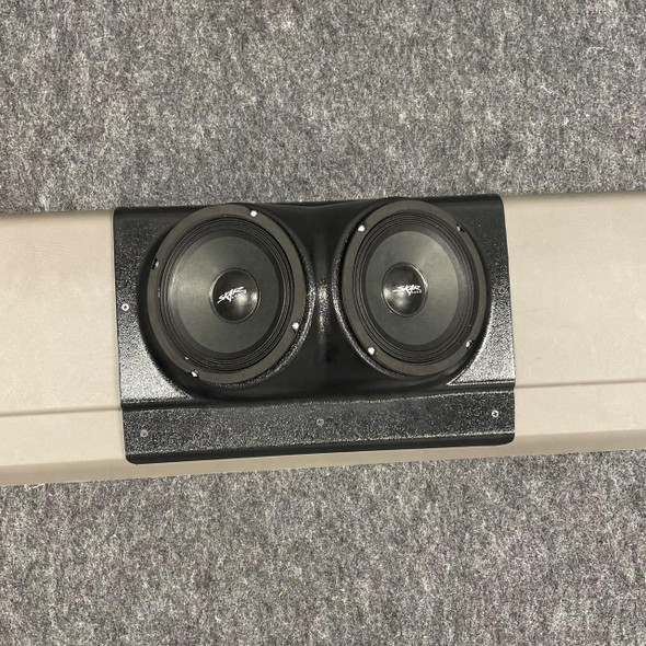 DOWN4SOUND PODS DOWN4SOUND Dual 6.5" Speaker Pods for the Tail Panel of a 00-06 Chevrolet Silverado-GMC Sierra Regular Cab 