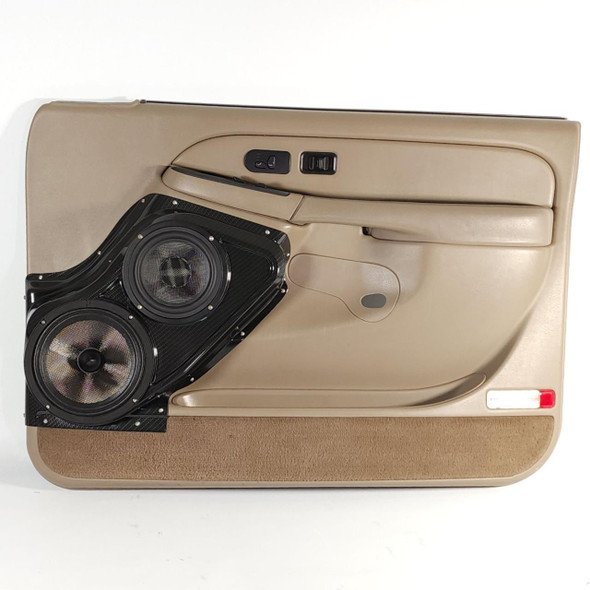 DOWN4SOUND PODS DOWN4SOUND Single 8" and Single 6.5" Speaker Pods for the Front Door of a 00-06 GM Full Size Truck 