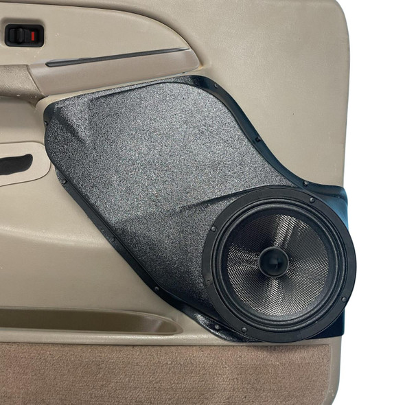 DOWN4SOUND PODS DOWN4SOUND Single 8" Speaker Pods for the Front Door of a 00-06 GM Full Size Truck