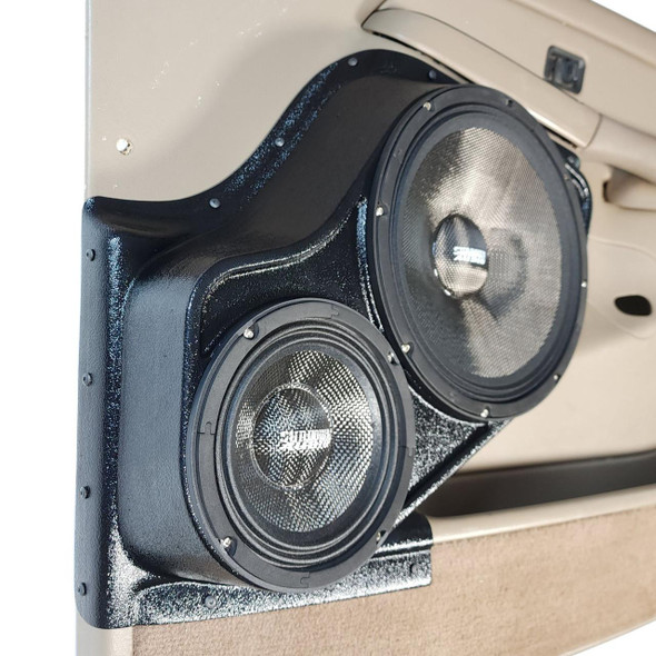 DOWN4SOUND PODS DOWN4SOUND Single 10" and Single 6.5" Speaker Pods for the Front Door of a 00-06 GM Full Size Truck 