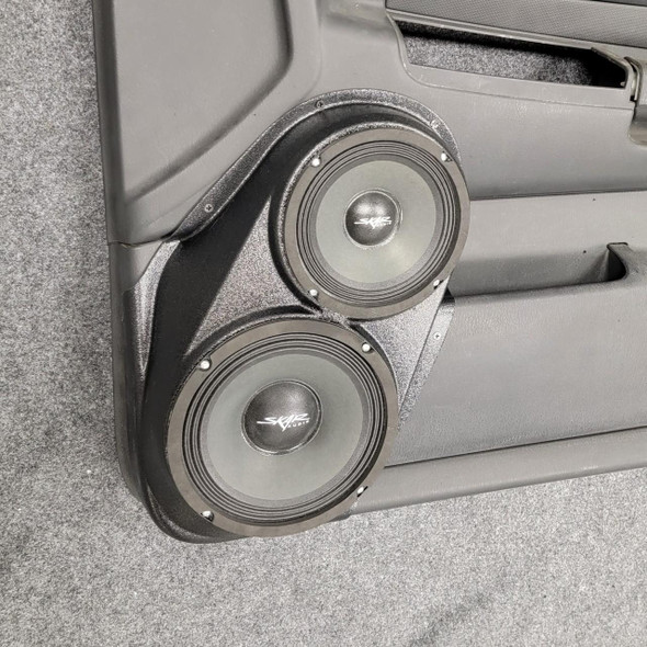 DOWN4SOUND PODS DOWN4SOUND Single 8" and Single 6.5" Speaker Pods for the Front Door of a 01-03 Dodge Durango