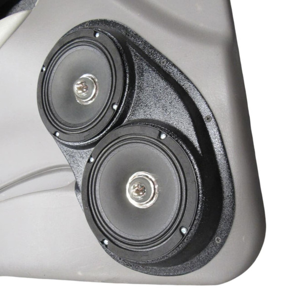 DOWN4SOUND PODS DOWN4SOUND Dual 6.5" Speaker Pods for the Front Door of a 02-09 Chevrolet Trailblazer SUV