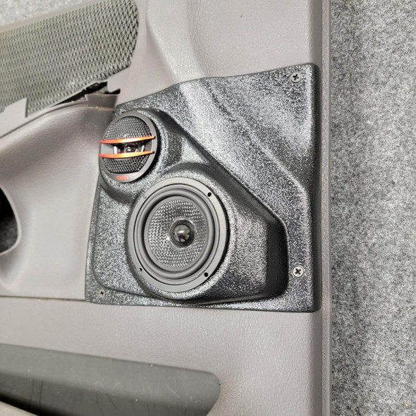 DOWN4SOUND PODS DOWN4SOUND Single 3.5" and Single Tweeter Speaker Pods for the Front Door of a 02-05 Ford Explorer 