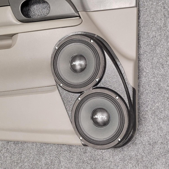 DOWN4SOUND PODS DOWN4SOUND Dual 8" Speaker Pods for the Front Door of a 02-09 GMC Envoy SUV