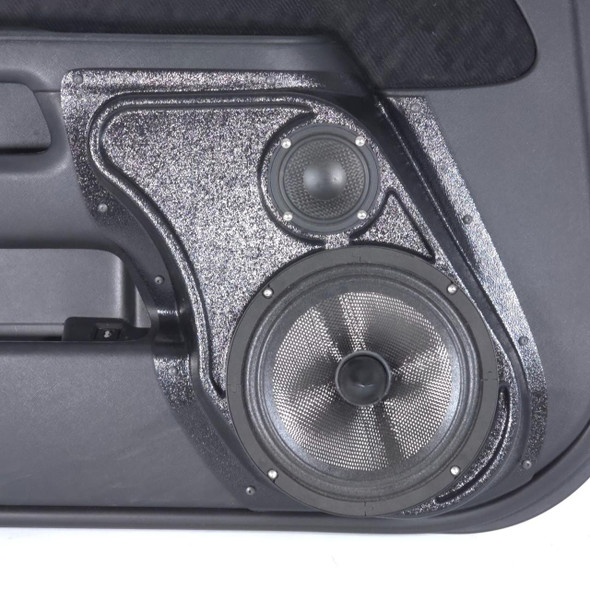 DOWN4SOUND PODS DOWN4SOUND Single 8" and Single 3.5" Speaker Pods for the Front Door of a 02-06 Honda CRV 4 Door