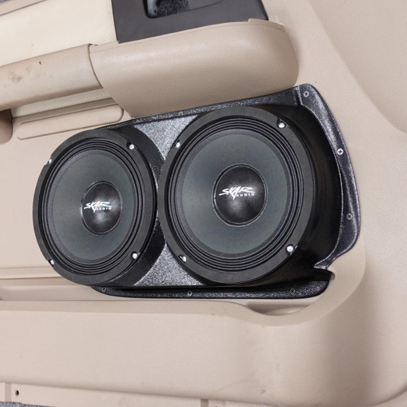 DOWN4SOUND PODS DOWN4SOUND Dual 8" Speaker Pods for the Front Door of a 03-06 Ford Expedition