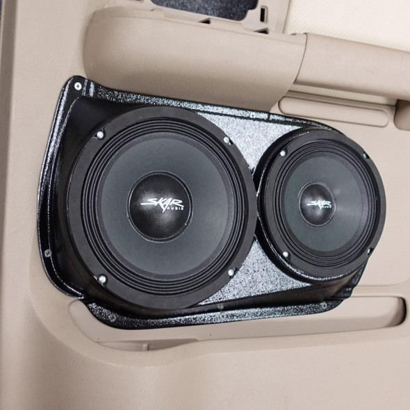 DOWN4SOUND PODS DOWN4SOUND Single 8" and Single 6.5" Speaker Pods for the Rear Door of a 03-06 Ford Expedition