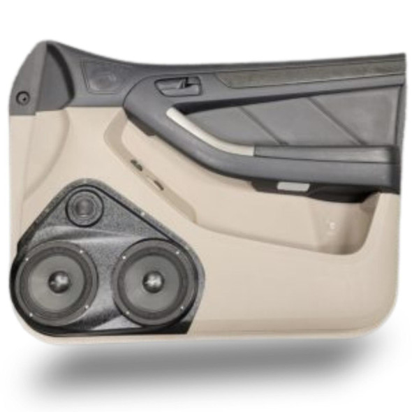 DOWN4SOUND PODS DOWN4SOUND Dual 6.5" and Single Tweeter Speaker Pods for the Front Door of a 03-09 Toyota 4Runner