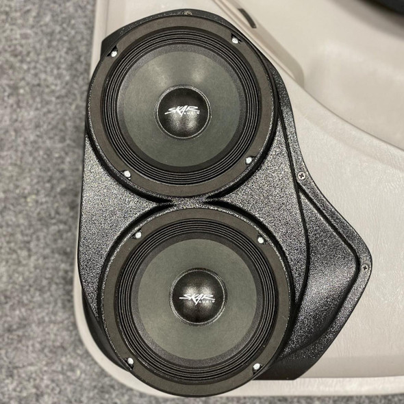 DOWN4SOUND PODS DOWN4SOUND Dual 6.5" Speaker Pods for the Rear Door of a 03-09 Toyota 4Runner