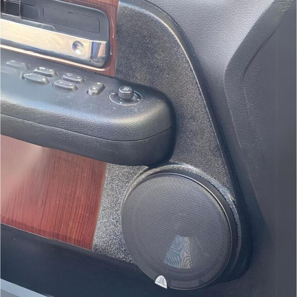 DOWN4SOUND PODS DOWN4SOUND Flangeless Single 6.5" Speaker Pods for the Front Door of a 04-08 Ford F-150