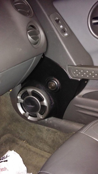 DOWN4SOUND PODS DOWN4SOUND Single 6.5" and Single Tweeter Speaker Pods for the Front Door of a 04-08 Pontiac Grand Prix 4 Door