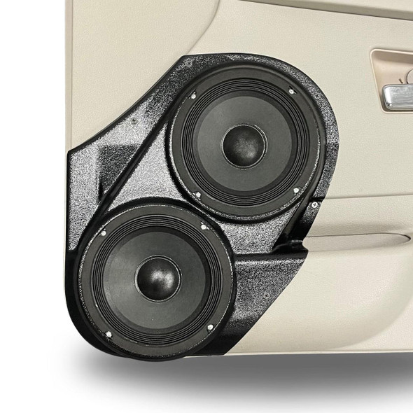 DOWN4SOUND PODS DOWN4SOUND Dual 6.5" Speaker Pods for the Front Door of a 05-10 Jeep Grand Cherokee