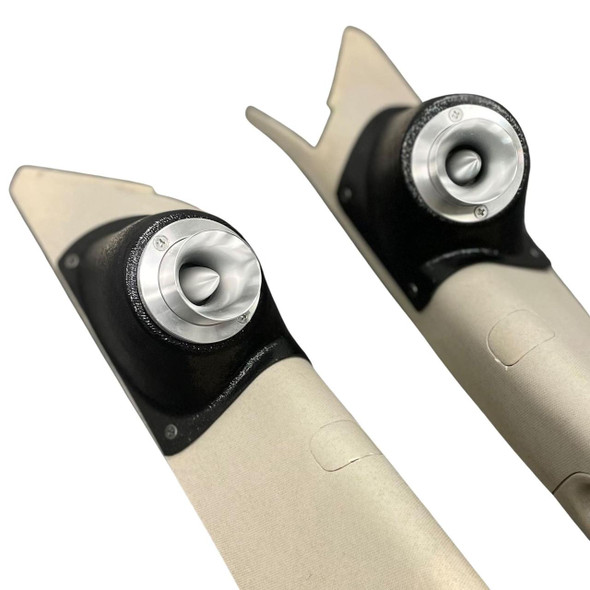 DOWN4SOUND PODS DOWN4SOUND Single Tweeter Speaker Pods for the A-Pillar of a 05-10 Jeep Grand Cherokee