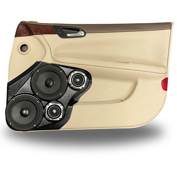 DOWN4SOUND PODS DOWN4SOUND Dual 6.5" and Dual 3.5" Speaker Pods for the Front Door of a 06-15 Chevrolet Impala
