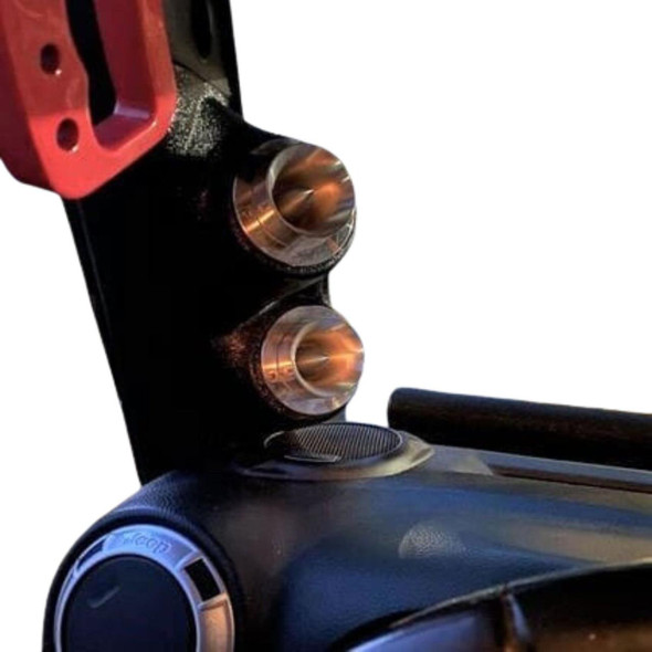 DOWN4SOUND PODS DOWN4SOUND Dual Tweeter Speaker Pods for the A-Pillar of a 07-17 Jeep Wrangler-Jeep Wrangler