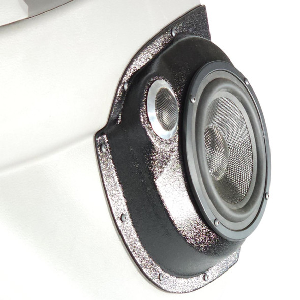 DOWN4SOUND PODS DOWN4SOUND Single 6.5" and Single Tweeter Speaker Pods for the Rear Door of a 07-11 Toyota Camry