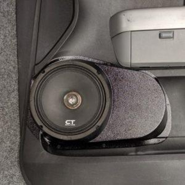 DOWN4SOUND PODS DOWN4SOUND Single 8" Speaker Pods for the Front Door of a 07-13 Toyota Tundra