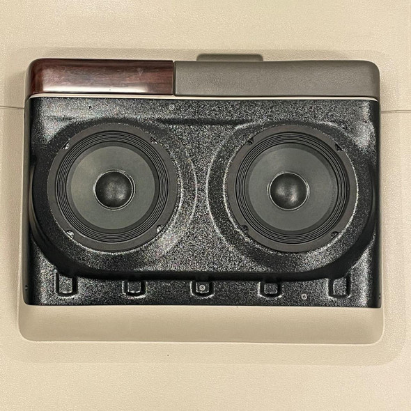 DOWN4SOUND PODS DOWN4SOUND Dual 6.5" Speaker Pods for the Rear Door of a 08-16 Ford F-250 F-350 Crew Cab