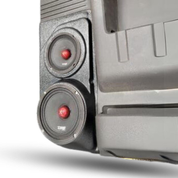 DOWN4SOUND PODS DOWN4SOUND Single 6.5" and Single 5.25 in Speaker Pods for the Front Door of a 08-16 Ford F-250 F-350