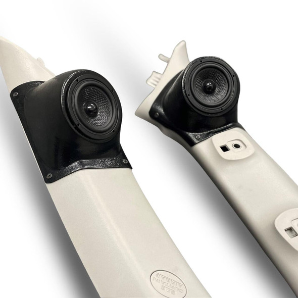 DOWN4SOUND PODS DOWN4SOUND Single 3.5" Speaker Pods for the A-Pillar of a 10-23 Toyota 4Runner