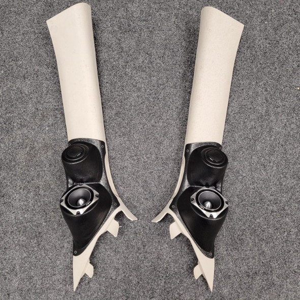 DOWN4SOUND PODS DOWN4SOUND Single 3.5" and Single Tweeter Speaker Pods for the A-Pillar of a 11-23 Dodge Durango-Jeep Grand Cherokee