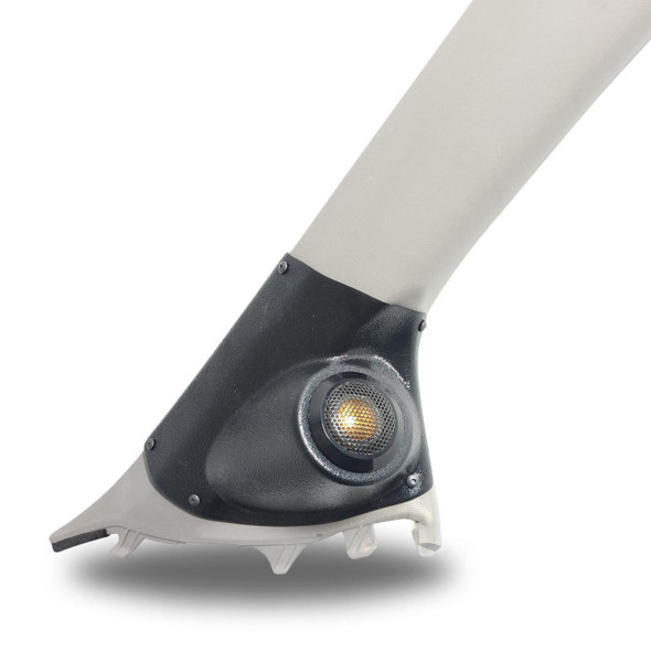 DOWN4SOUND PODS DOWN4SOUND Single Tweeter Speaker Pods for the A-Pillar of a 12-15 Honda Civic-Honda Civic With Factory Tweeter
