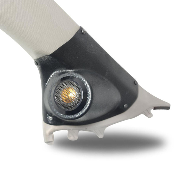 DOWN4SOUND PODS DOWN4SOUND Single Tweeter Speaker Pods for the A-Pillar of a 12-15 Honda Civic-Honda Civic With Factory Tweeter