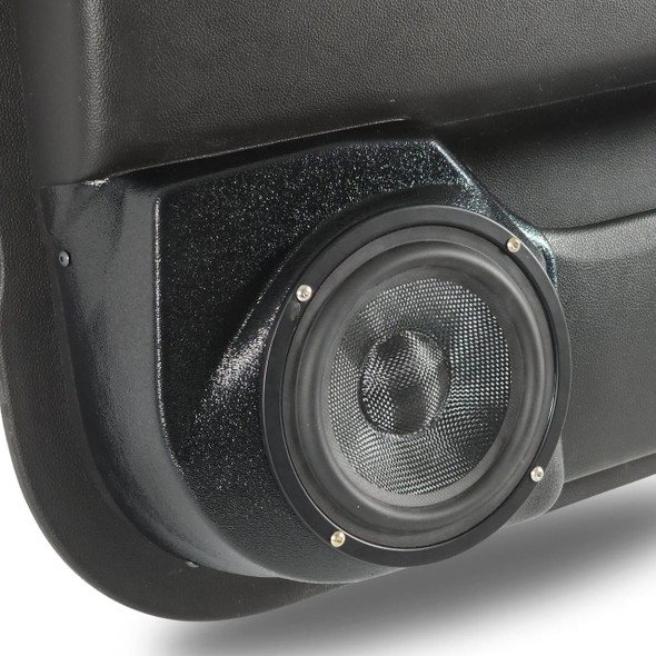 DOWN4SOUND PODS DOWN4SOUND Single 6.5" Speaker Pods for the Rear Door of a 14-18 Chevrolet Silverado-GMC Sierra Crew Cab/Extended