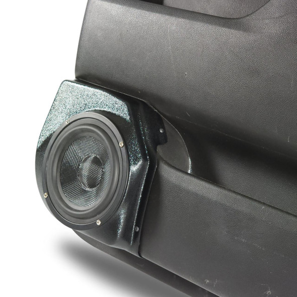 DOWN4SOUND PODS DOWN4SOUND Single 6.5" Speaker Pods for the Rear Door of a 14-18 Chevrolet Silverado-GMC Sierra Crew Cab/Extended