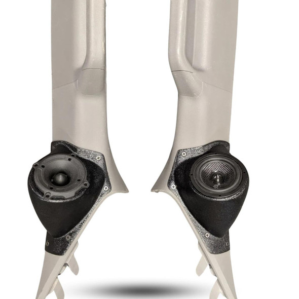 DOWN4SOUND PODS DOWN4SOUND Single 3.5" Speaker Pods for the A-Pillar of a 15-20 Ford F-150-Ford F-250 & F-350