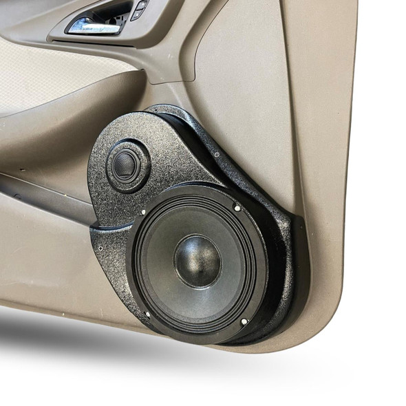 DOWN4SOUND PODS DOWN4SOUND Single 8" and Single Tweeter Speaker Pods for the Front Door of a 16-25 Chevrolet Malibu