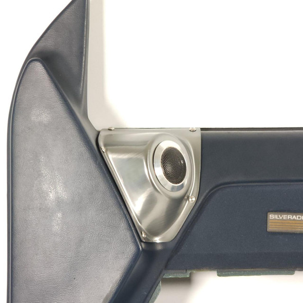 DOWN4SOUND PODS DOWN4SOUND Single Tweeter Speaker Pods for the Front Door of a 88-89 GM Full Size Pickup Long Door Universal