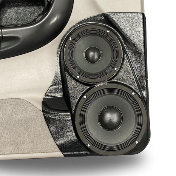 DOWN4SOUND PODS DOWN4SOUND Single 8" and Single 6.5" Speaker Pods for the Front Door of a 98-12 Ford Ranger & Mazda B-Series Pickup