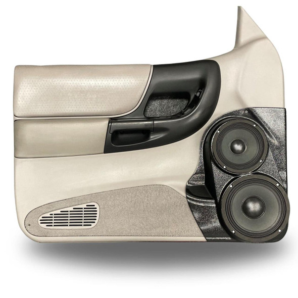 DOWN4SOUND PODS DOWN4SOUND Single 8" and Single 6.5" Speaker Pods for the Front Door of a 98-12 Ford Ranger & Mazda B-Series Pickup