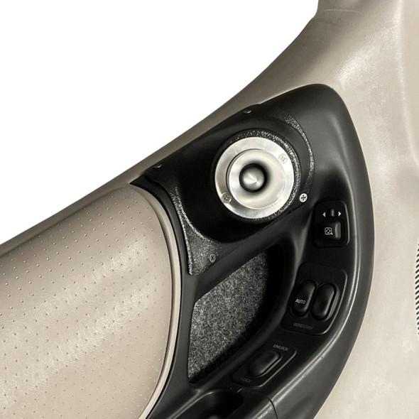 DOWN4SOUND PODS DOWN4SOUND Single Tweeter Speaker Pods for the Front Door of a 98-12 Ford Ranger & Mazda B-Series Pickup