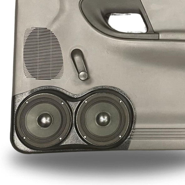DOWN4SOUND PODS DOWN4SOUND Dual 6.5" Speaker Pods for the Front Door of a 98-12 Ford Ranger & Mazda B-Series Pickup Manual Window