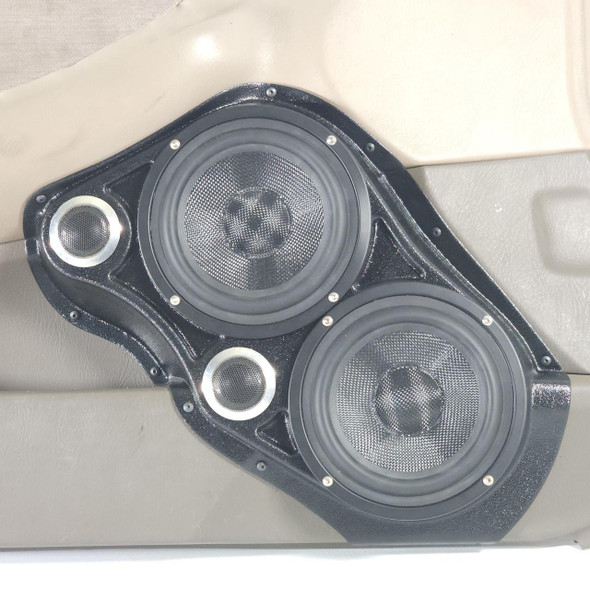 DOWN4SOUND PODS DOWN4SOUND Dual 6.5" and Dual Tweeter Speaker Pods for the Front Door of a 98-02 Honda Accord 4 Door
