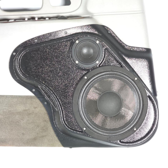 DOWN4SOUND PODS DOWN4SOUND Single 8" and Single 3.5" Speaker Pods for the Front Door of a 98-02 Lincoln Towncar