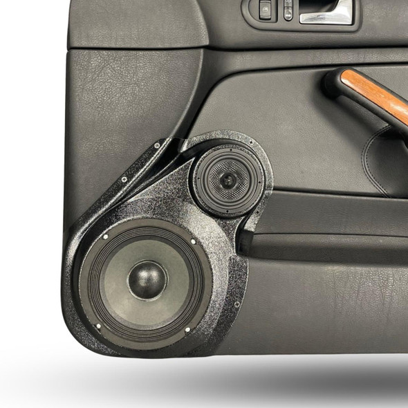 DOWN4SOUND PODS DOWN4SOUND Single 6.5" and Single 3.5" Speaker Pods for the Front Door of a 99-04 Volkswagen Jetta