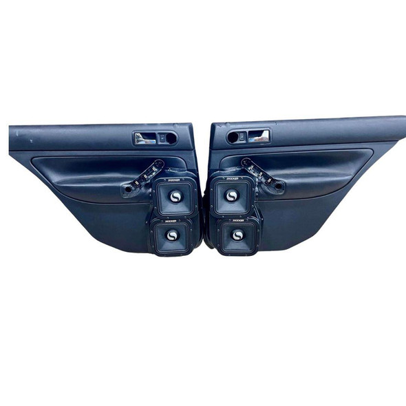 DOWN4SOUND PODS DOWN4SOUND Dual 7" Speaker Pods for the Rear Door of a 99-04 Volkswagen Jetta