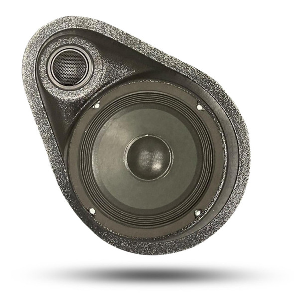 DOWN4SOUND PODS DOWN4SOUND Custom Speaker Pods Brand - Single 6.5" and Single Tweeter Universal Multi-Directional Speaker Pods for any flat mounting location