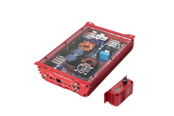 Down4Sound DOWN4SOUND JP11 RED | 1100W RMS AMPLIFIER 